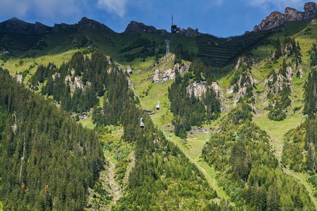 Residence "Les Cretes" Torgon エクステリア 写真