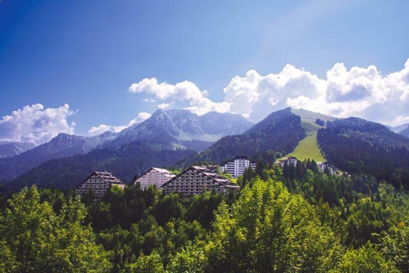 Residence "Les Cretes" Torgon エクステリア 写真